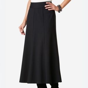 COLDWATER CREEK FLARE  MAXI SKIRT SIZE 8